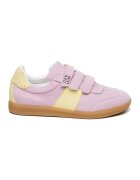 Steve Madden Pantofi sport cu model uni si velcro Eileen - Galben pal/Lila/Caramel