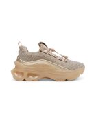 Steve Madden Pantofi sport cu platforma si strasuri Fabuluxe - Bej/Argintiu