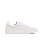 Steve Madden Pantofi sport de piele cu talpa plata Cliff - Alb