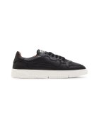 Steve Madden Pantofi sport de piele cu talpa plata Cliff - Negru
