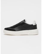 Steve Madden Pantofi sport din piele cu garnituri din piele intoarsa Breakaway - Negru