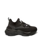 Steve Madden Pantofi sport Match-E slip-on cu insertii din plasa - Negru stins