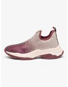Steve Madden Pantofi sport slip-on cu strasuri - Violet/Argintiu