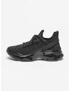 Steve Madden Pantofi sport slip-on din material textil cu strasuri - Negru