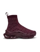 Steve Madden Pantofi sport slip on high-cut din plasa tricotata Master - Rosu inchis