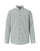 Strellson Cămașă regular fit cu imprimeu floral - Gri