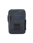 Strellson Geanta crossbody unisex cu buzunar frontal - Albastru