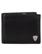 Strellson Portofel pliabil de piele Harrison - Negru