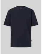 Strellson Tricou oversize cu guler rotund 30047780 - Albastru inchis