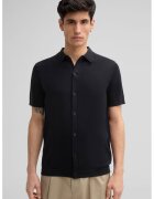 Strellson Tricou polo cu închidere prin nasturi 30045627 - Negru