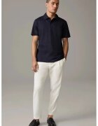Strellson Tricou polo cu nasturi ascunși - Albastru inchis