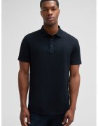 Strellson Tricou regular fit polo cu material texturat - Albastru inchis