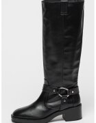 Stuart Weitzman Cizme de piele lungi pana la genunchi Jax - Negru