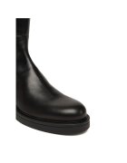 Stuart Weitzman Cizme muschetar - Black Celia SM396 - piele naturala - negru - dama