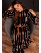 Style Rochie dungata cu curea - model 1 - Multicolor
