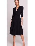 Stylove Rochie cu impletitura - - Negru