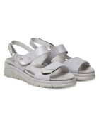Suave Sandale dama Hellgrau - piele naturala - gri deschis