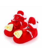 Superbaby Botosi De Casa Plusati - Model Clopotei - Casual - Textil - Fete - Baieti - Rosu