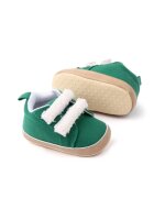 Superbaby Pantofi Cu Barete Din Blanita - Casual - Textil - Baieti - Velcro - Verde