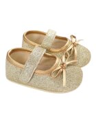 Superbaby Pantofi Cu Fundita - Elegant - Piele ecologica - Fete - Auriu -