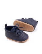 Superbaby Pantofi eleganti Model AL 18771 Benny - Pentru bebelusi - Piele ecologica - Baieti - 9-12 luni - Bleumarin -