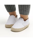 Superbaby Pantofi Tip Mocasini - Alb - Alb