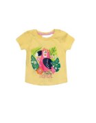 Superbaby Tricou Cu Imprimeu - Maneca scurta - Bumbac - Fete - Galben
