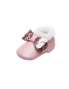SuperBebeShop Pantofi Imblaniti - Model Shine - Fete - Fara inchidere - Roz