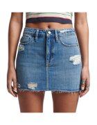 Superdry  Co Fusta mini din denim cu rupturi decorative -