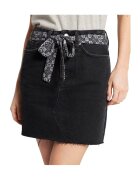 Superdry  Co Fusta mini Superdry - Bumbac - Negru