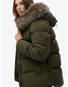Superdry  Co Geaca cu blana sintetica Everst 5 Baffle - Kaki