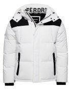 Superdry  Co Geaca matlasata cu gluga detasabila si buzunare laterale