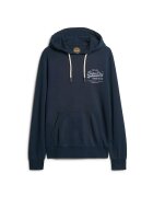 Superdry  Co Hanorac cu imprimeu logo - Albastru