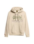 Superdry  Co Hanorac din amestec de bumbac cu imprimeu logo Heritage - Bej