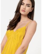 Superdry  Co Rochie mini cu decolteu in V - Galben mustar