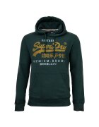 Superdry  Co SUPERDRY - Hanorac regular fit de bumbac cu imprimeu logo - Verde