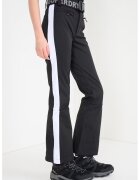 Superdry  Co SUPERDRY - Pantaloni impermeabili cu cordon cu model logo in talie pentru ski Luxe - Negru
