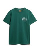Superdry  Co Tricou Clasic VI Heritage - Verde