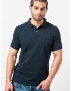 Superdry  Co Tricou polo din bumbac pique Classic - Albastru ultramarin