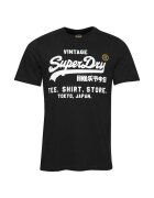 Superdry  Co Tricou relaxed fit Vintage Store Classic - Negru