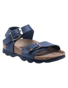 Superfit Sandale copii - Piele naturala - Albastru/Maro -