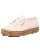 Superga Pantofi sport cu platforma Textil - Alb