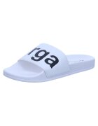 Superga Papuci Material sintetic - Alb