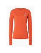 Supernatural Bluza de corp din amestec de lana TUNDRA175 BUNNY - pentru dame - culoarea portocaliu - Portocaliu