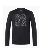 Supernatural Bluza din amestec de lana FREE SKI TICKETS - pentru barbati - culoarea negru - Negru