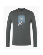 Supernatural Bluza din amestec de lana M 2 PITCH - pentru barbati - culoarea Gri - M - Gri