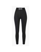 Supernatural Pantaloni de corp din amestec de lana BIO BASE - pentru femei - culoarea negru - Negru