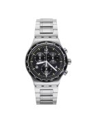Swatch 904876142-Ceas barbati Night Flight Again - Argintiu