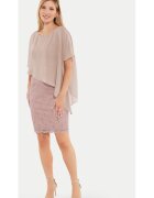 SWING Rochie dama - 304165009 - Poliester - Bej