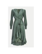 SWING Rochie dama - 304165054 - Poliester - Verde - Verde
